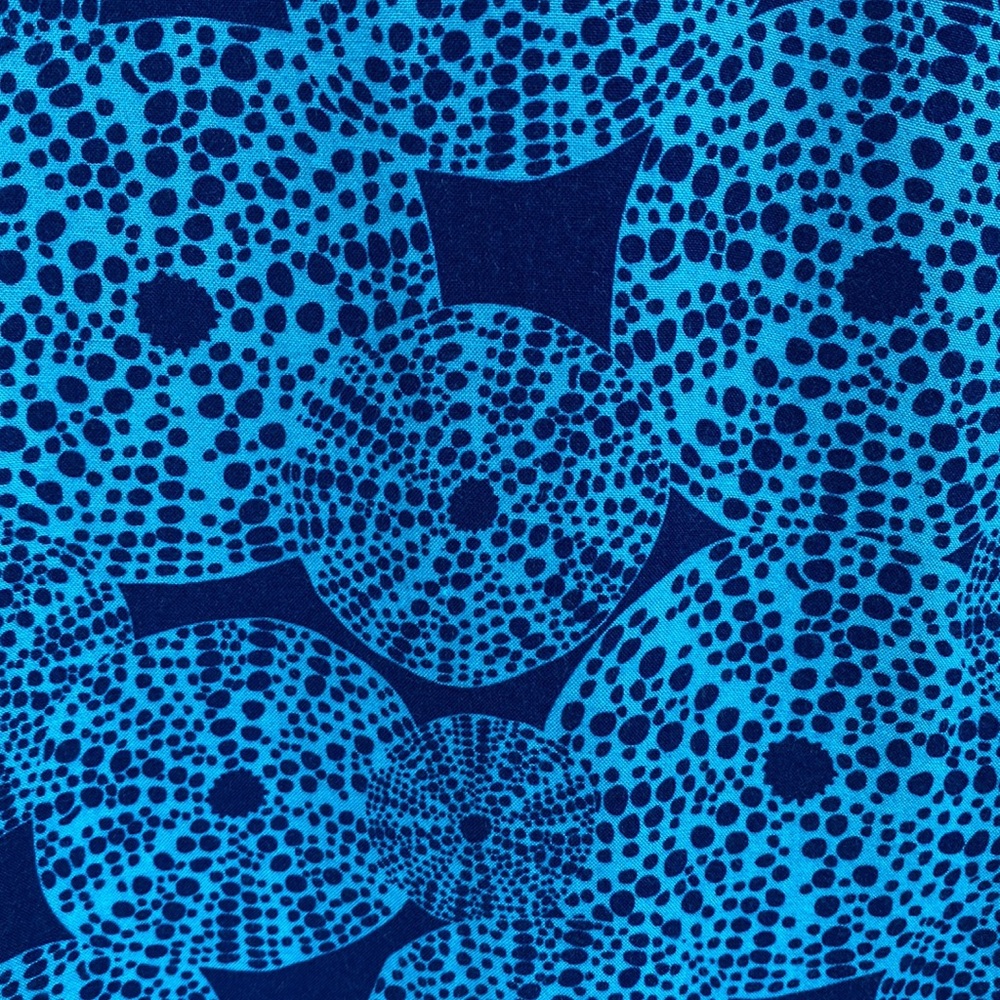 Escapada Blue And Teal Patterned Shift Dress With… - image 5